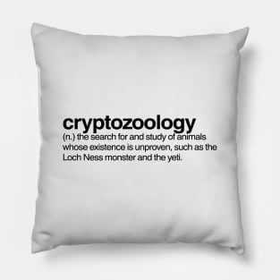 Cryptozoology Pillow