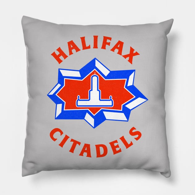 Defunct Halifax Citadels AHL Hockey 1988 Pillow by LocalZonly