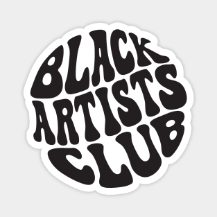 Black Artists Club Magnet