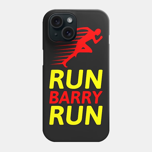 RUN BARRY RUN Phone Case by FangirlFuel