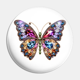 Bejeweled Butterfly #3 Pin