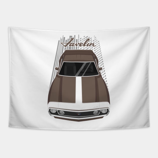 AMC Javelin AMX - Brown Tapestry by V8social