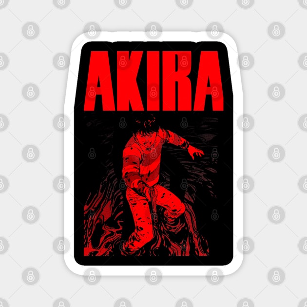 RED Kaneda Akira Magnet by paisdelasmaquinas