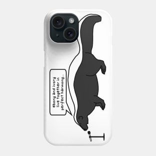 skunk karaoke Phone Case