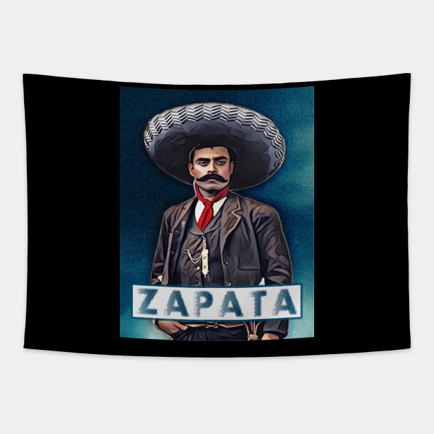 Zapata Tapestry by BlackOzean