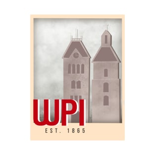 WPI Travel Poster T-Shirt