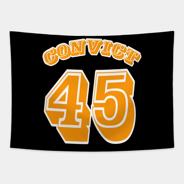 Convict 45 - Back Tapestry by SubversiveWare