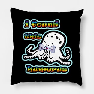 I found this humerous funny teacher student joke Pillow