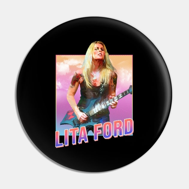 Lita ford//retro for fans Pin by DetikWaktu