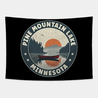 Pine Mountain Lake Minnesota Sunset Tapestry