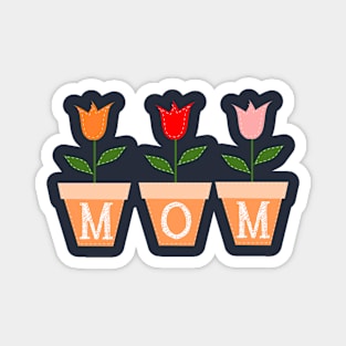 Flower design for mom Magnet