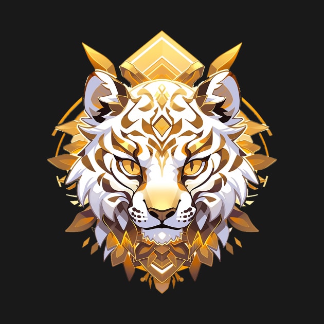 white tiger by dorapeterx