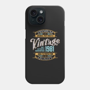 Premium Quality original part (mostly) vintage 1981 Phone Case