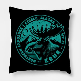 KBHR 57 AM //// Northern Exposure Radio Station Pillow