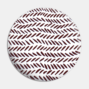 Knitting pattern - burgundy Pin