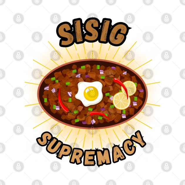 Sisig supremacy filipino food by Moonwing