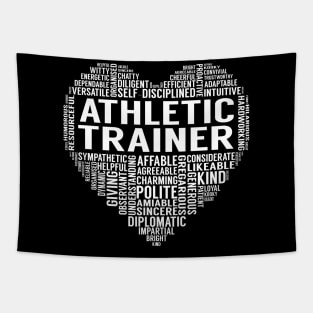 Athletic Trainer Heart Tapestry