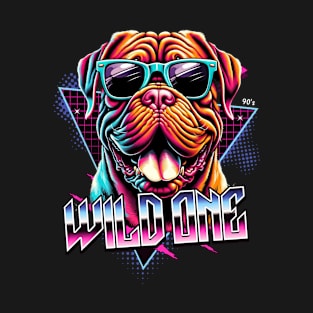 Wild One Dogue de Bordeaux Dog T-Shirt