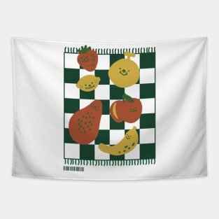 Fruits Picnic Tapestry