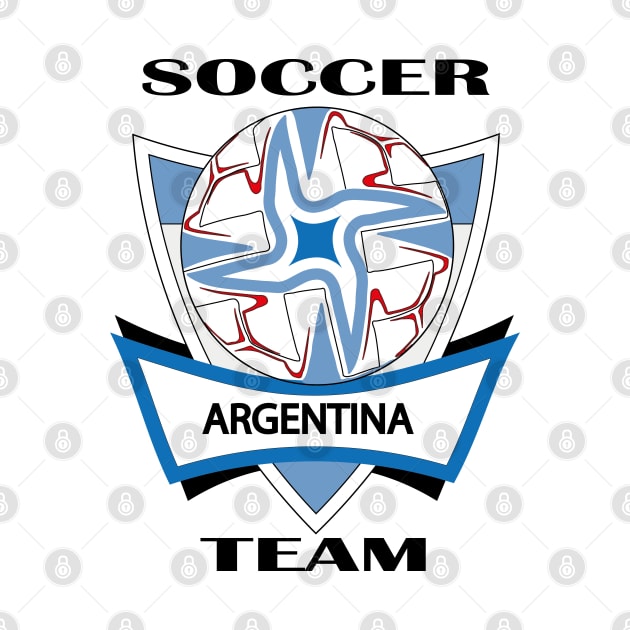 Argentina Soccer Team by GilbertoMS