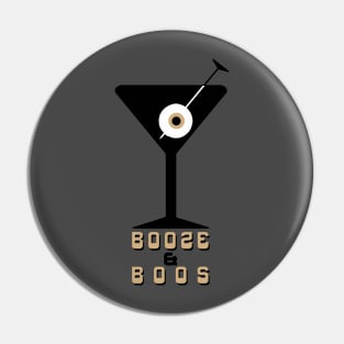 Booze and Boos Pin