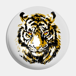 Vintage Tiger - Retro Tiger - Safari Tiger Pin