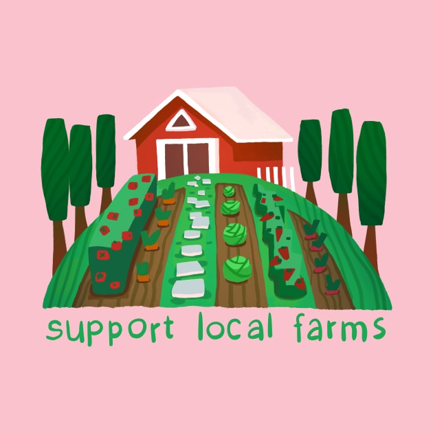 Support local farmers by croquis design