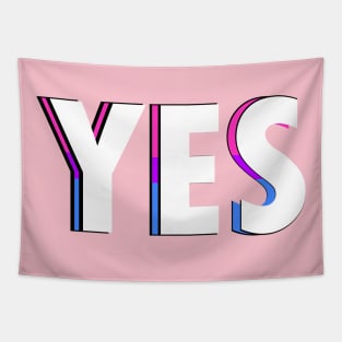 Bi Yes Tapestry