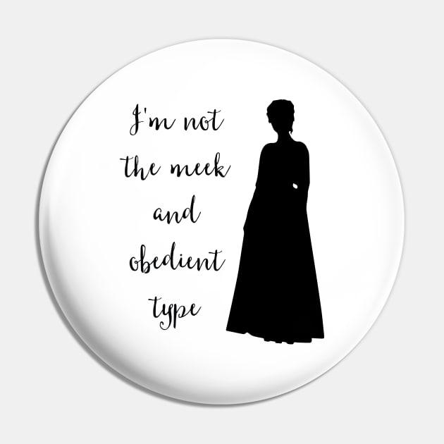 Outlander | I'm Not The Meek | Claire Fraser Pin by GeeksUnite!