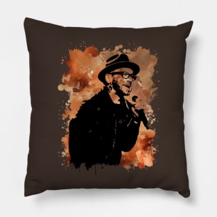 Tobymac  - Brown Watercolor Splash Pillow