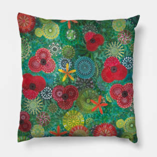 Poppies Pillow