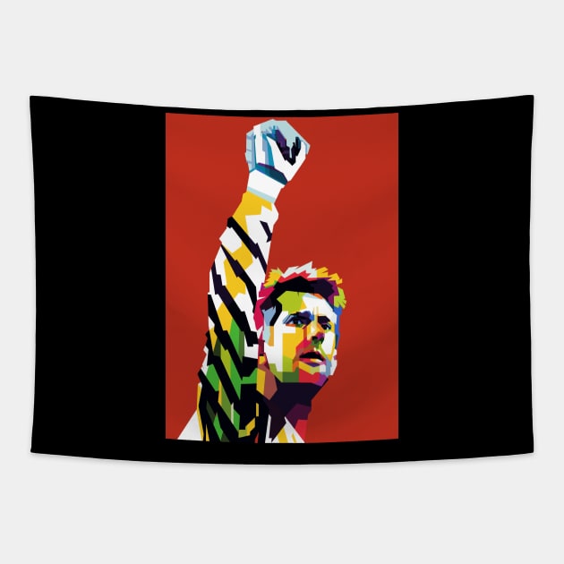 Van Der Sar Tapestry by WPAP46