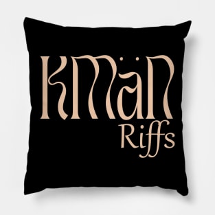 KMaNriffs - The Anchoret logo stand alone Pillow