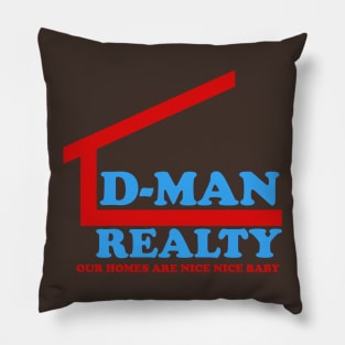 D-Man Realty Pillow