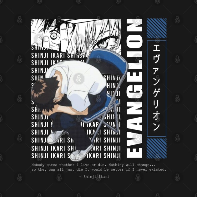 The End Of Evangelion - Shinji ikari by Youvokai Wear