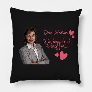 CJ Cregg Valentine's Card Pillow