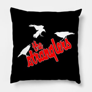 Stranglers Crows Red Pillow