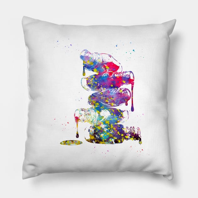 Nail Salon Art Pillow by erzebeth