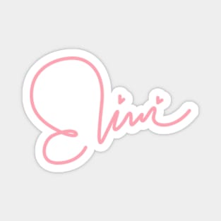 LOONA VIVI SIGNATURE Magnet