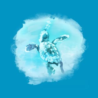 Underwater turtle T-Shirt