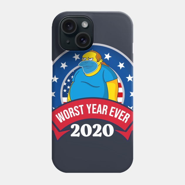 2020 Worst Year Ever Phone Case by DeepDiveThreads