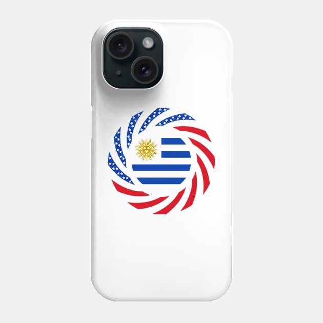 Uruguayan American Multinational Patriot Flag Phone Case by Village Values