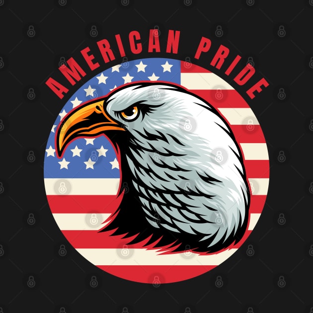 American Patriotism Eagle by Wrathline.Std