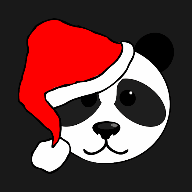 Christmas Panda Emoji by m2inspiration