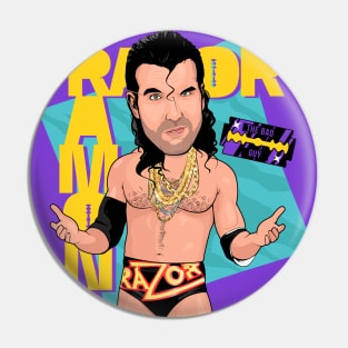 Razor Ramon Scott Hall Wrestling Legend Pin