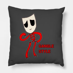 Gangle digital circus Pillow