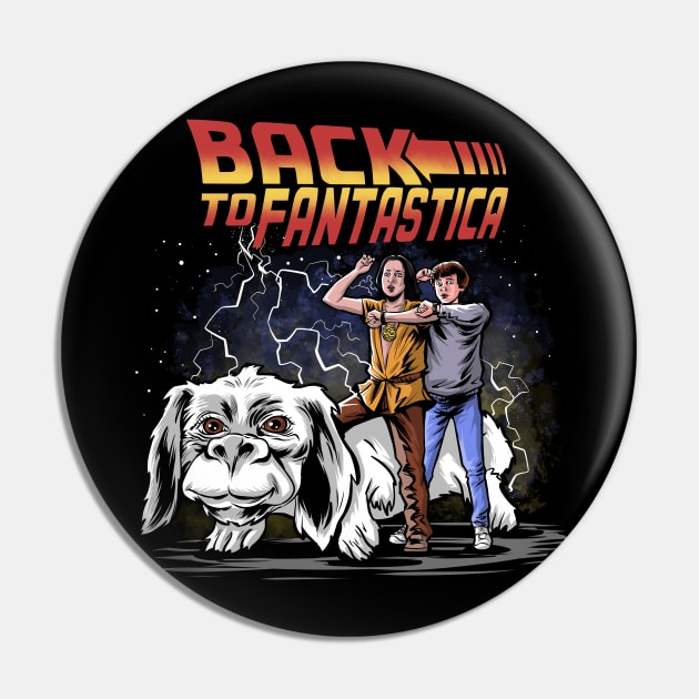 Back to Fantastica Pin by Zascanauta