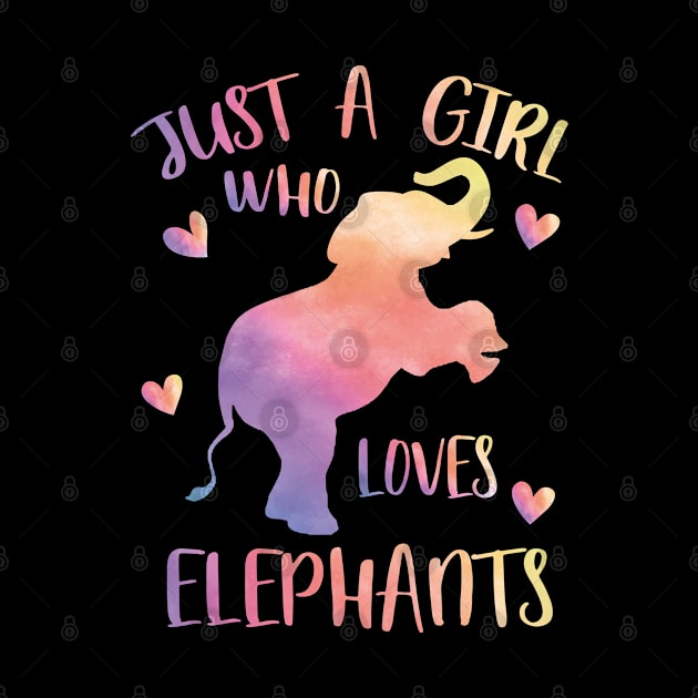 Just a girl who loves elephants by PrettyPittieShop