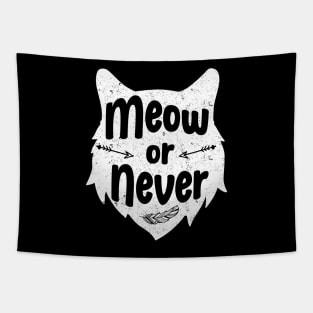 Meow or Never Tapestry