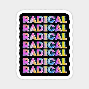 Radical typographical Magnet